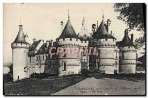 Old Postcard Chateau Chaumont Entree