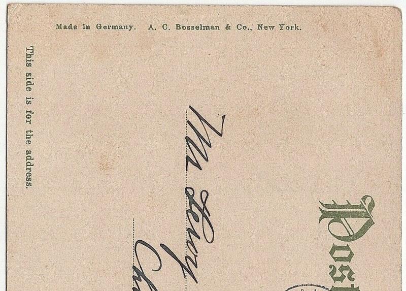 1907 Allentown PA Hamilton Street East of 16th St. Lehigh Co RARE UDB Postcard