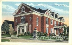 Women department club - Shreveport, Louisiana LA  