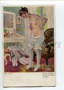 3110196 Semi-NUDE Woman Dancer ART NOUVEAU by CUCUEL Vintage PC