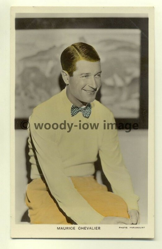 b1245 - Film Actor - Maurice Chevalier - postcard Picturegoer C49a