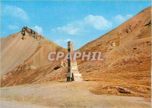 Postcard Modern Col d'Izoard (H A) Alt 2360 m Route des Grandes Alpes stele A...