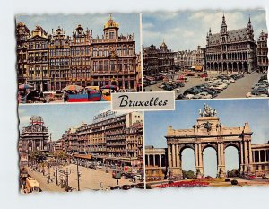 Postcard General Views in Brussels Belgium