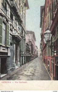 Genova , ITALY, 1908 ; Via Garibaldi