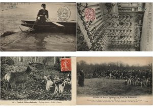 HUNTING CHASSE FRANCE SPORT 50 Vintage Postcards Pre-1920 (PART I.) (L3076)