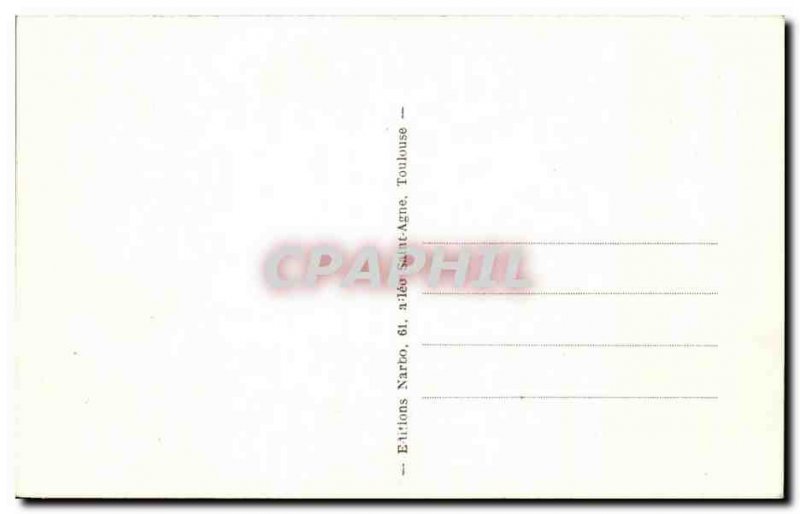 Postcard Old Capitol Square Toulouse Le Donjon