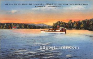 US Mail Boat Landing - Old Forge, New York