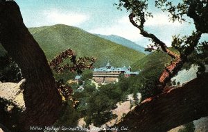 C.1910 Witter Medical Springs Hotel, Lake County, Cal. Postcard P122