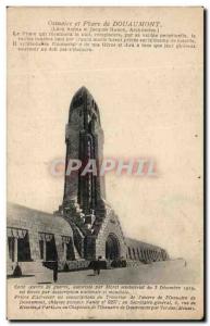 Old Postcard Douaumont Ossuary Lighthouse Army