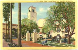 Union Depot, South Patio, Los Angeles, California, CA, Linen