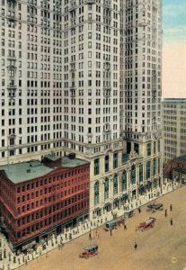 USA City Investment Building New York City Vintage Postcard 07.74