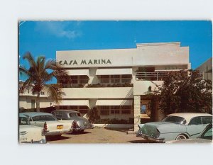 Postcard Casa Marina Apartments, Miami Beach, Florida