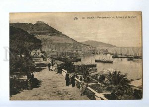 191052 Algeria ORAN port view Vintage postcard