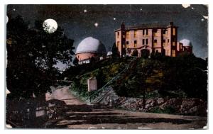 1916 Lick Observatory, Mt. Hamilton, CA Postcard