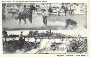 Buck Echols & Jess Goodspeed Western Cowboy, Cowgirl 1943 