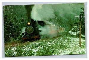 Vintage 1979 Postcard Black Hills Central Railroad Train Locomotive South Dakota
