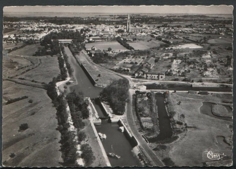 France Postcard - Aerial View of Marennes (Char-Mar)    RR3869