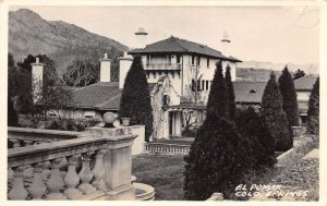 Colorado Springs Colorado El Pomar Estate Real Photo Vintage Postcard AA69014