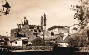 Postcard Real Photo Frasco Gro. Castle Residences Buildings RPPC