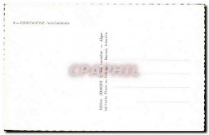 Postcard Old Algeria Constantine Vue Generale