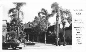 Postcard RPPC California Monrovia Leven Oaks Hotel occupation autos 23-11148