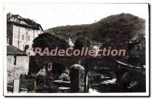Postcard Old Bridge Lodeve Montbrun