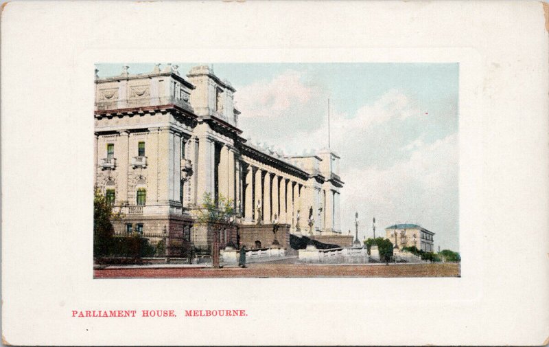 Parliament House Melbourne Australia Unused Postcard F92