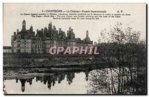 Old Postcard Chambord castle