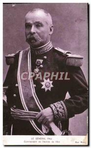 Old Postcard Army General Commander of Pau & # & # 39armee of 39Est