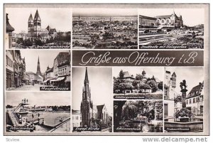 RP, Multi-Views, Grusse Aus Offenburg (Baden-Wurttemberg), Germany, 1920-1940s