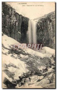 Old Postcard L & # 39 Auvergne Cascade Lake Guery