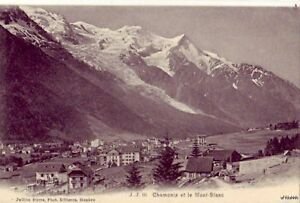 J.J. 95 FRENCH ALPS CHAMONIX ET LE MONT BLANC 1908