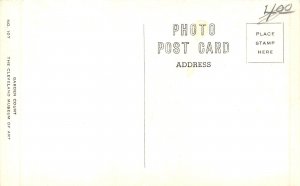 Cleveland Ohio 1950s RPPC Real Photo Postcard Garden Court Museum Of Art