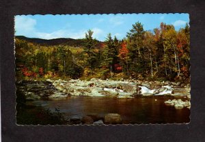 NH Kancamagus Wilderness Rd Lower Falls Swift River New Hampshire White Mountain