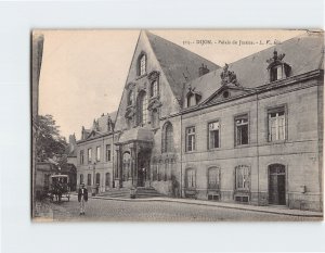 Postcard Palais de Justice Dijon France