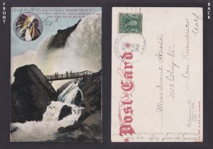 Postcard, United States, Niagara Falls NY, Cave of the Winds