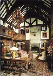 Postcard OH Akron - Stan Hywet Hall and Gardens - Great Hall