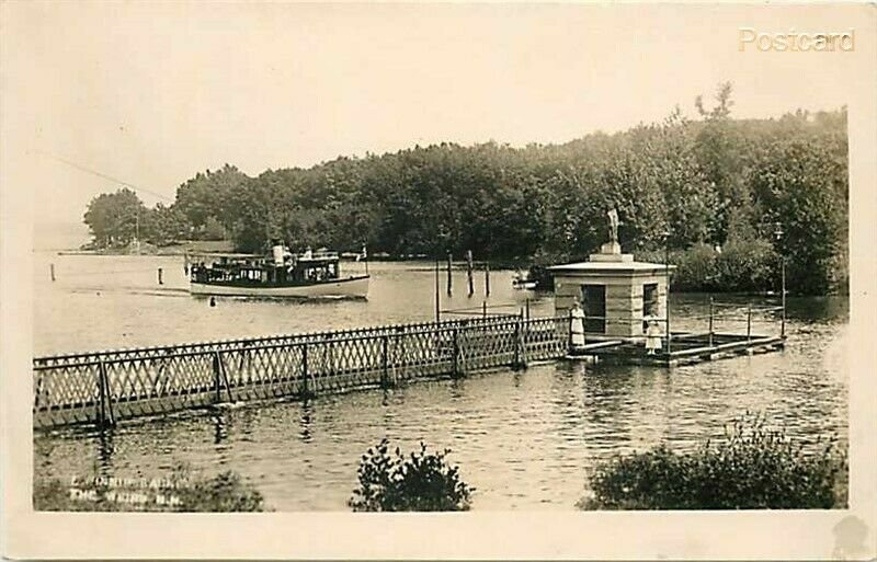 NH, The Weirs, New Hampshire, Tour Boat, RPPC