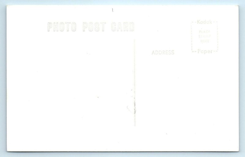 RPPC Large Letter GREETINGS from NEVADA, NV  Multi View c1950s  Postcard