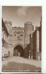 Worcestershire Postcard - Edgar's Tower from College Precincts, Worcester 12040A