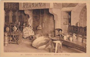 La Vieille Maison, Salle Du 1er Etage, Dinan (Côtes-d'Armor), France, 1910-1...