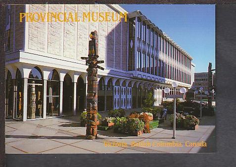 Provincial Museum Victoria BC Canada Postcard BIN