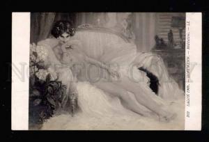 3043172 Nude BELLE Sofa by HOFFMANN old Salon PHOTO Art Nouveau