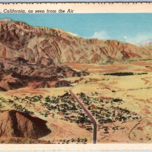 c1940s Cathedral City CA Aerial View Gayles Studio San Jacinto Palm Springs A216