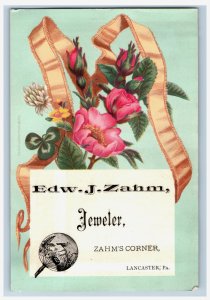 1878 Edw. J. Zahm Jeweler Zahm's Corner Lot Of 3 7E