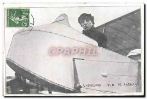 Old Postcard Jet Aviation Chevillard H Farman