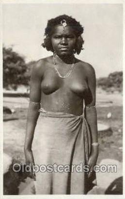 Eritrea African Nude Unused 