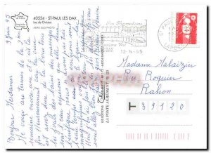 Modern Postcard St Paul les Dax Christus Lake