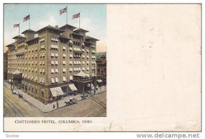 Exterior, Chittenden Hotel, Columbus,Ohio,PU-1923