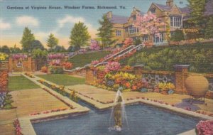 Virginia Richmond Gardens Of Virginia House At Windsor Farms
